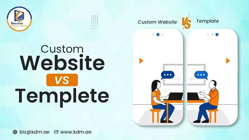 Custom-Website-vs-Template